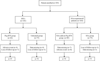 Clinical cure induced by pegylated interferon α-2b in the advantaged population of chronic hepatitis B virus infection: a retrospective cohort study